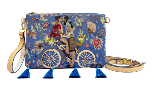 Fringed Bag - "Fruit Punch"